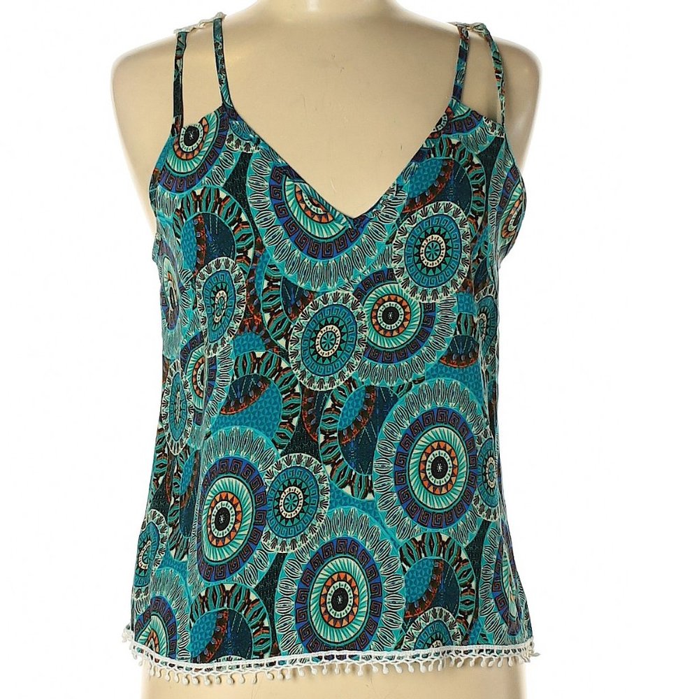 VVNVVN  NAANAA Summer Top Crocheted Back and Hem